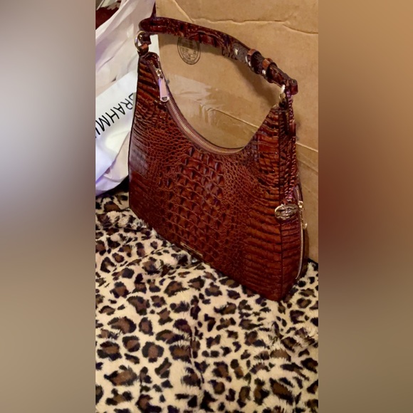 Brahmin for Sale. Purse only. No emblem. Can’t return bc it’s personalized! - Picture 2 of 3